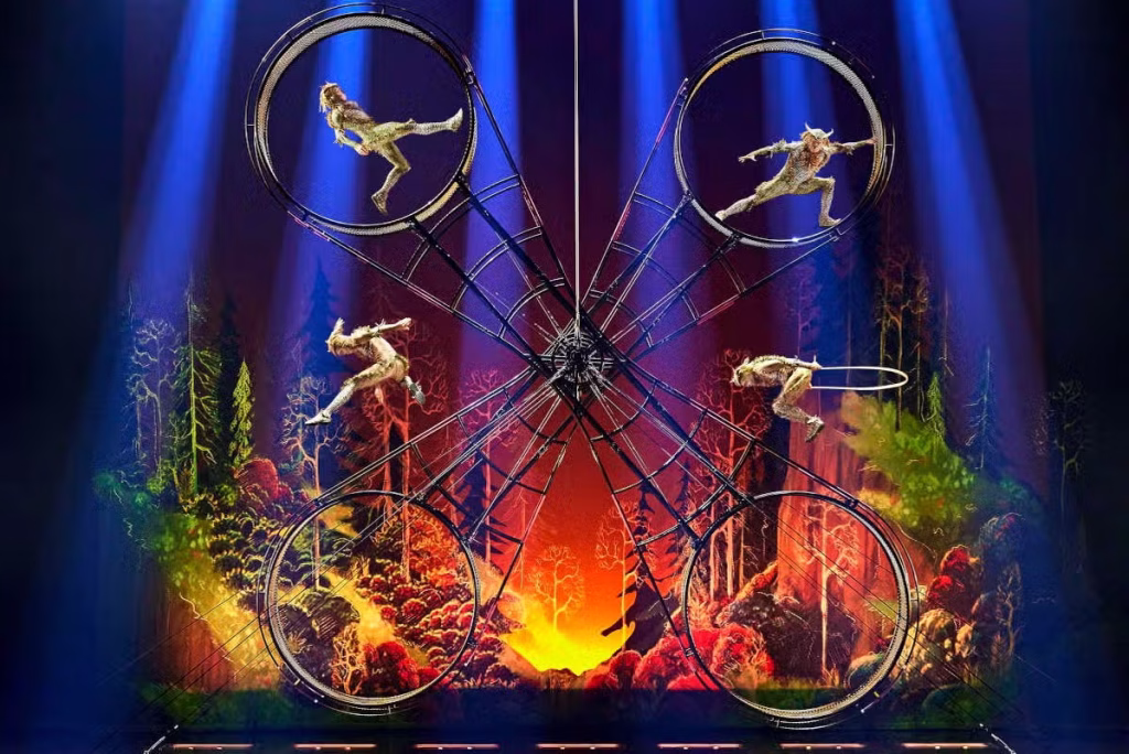 Un dels espectacles del Cirque du Soleil / CdS