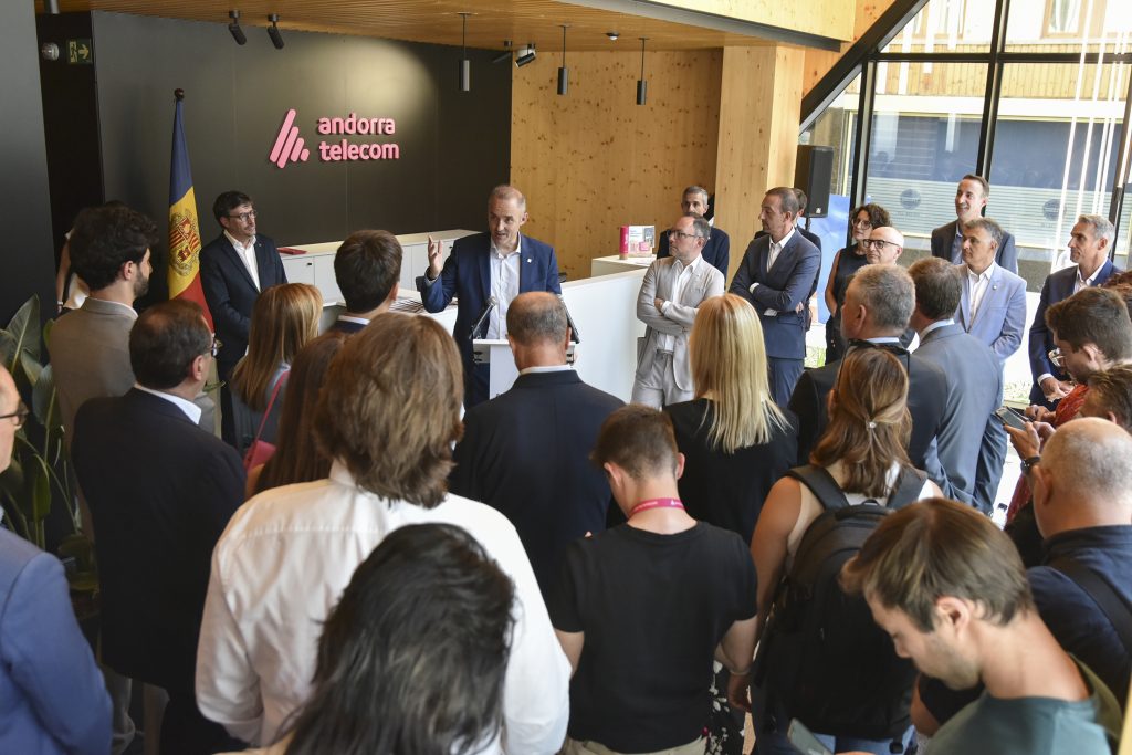 Nadal ha explicat el nou edifici durant la inauguració / ANA