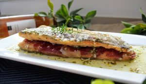 Truita de riu amb pernil / Google