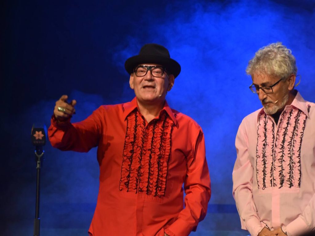 Corbacho i Fernández en un espectacle a Unnic / ANA