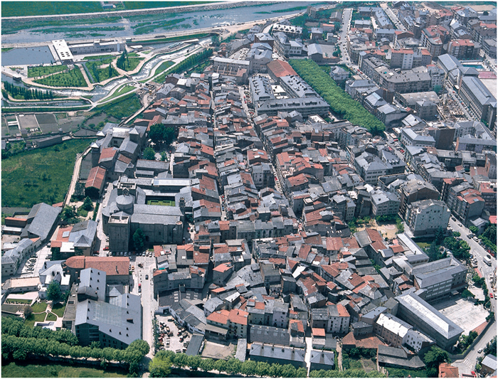 Vista general de la Seu d'Urgell / Enciclopèdia