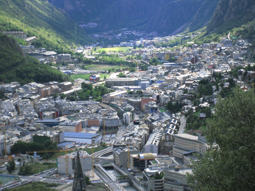 Vista aèria de la part central / Vikipèdia