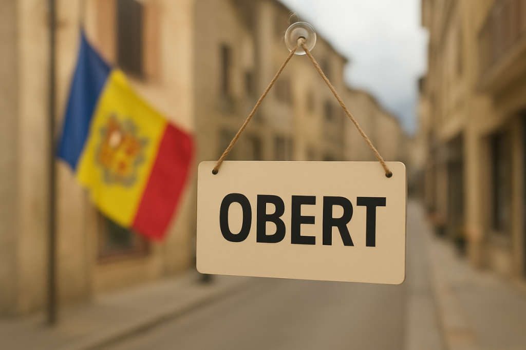 La retolació en l'idioma oficial és obligatòria a Andorra / Google
