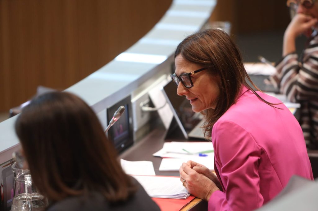 La ministra Molné /ANA