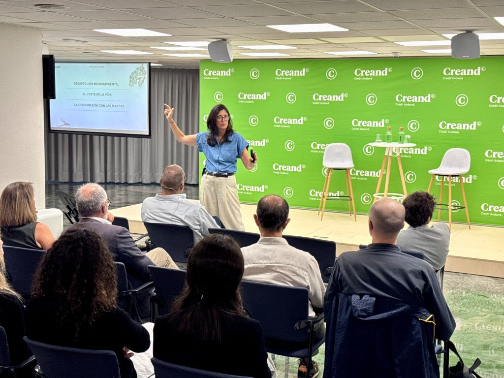 Un moment de la jornada formativa en sostenibilitat adreçada als proveïdors de Creand / Creand
