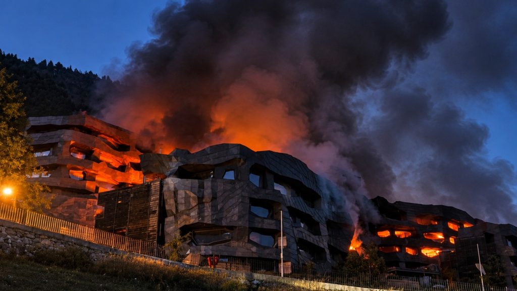 Imatge de l'incendi / RTVA