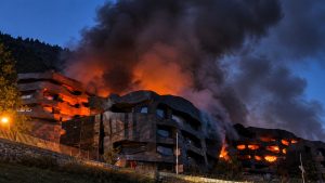 Imatge de l'incendi / RTVA