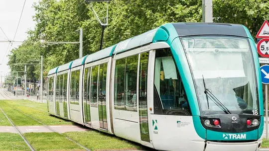 Tramvia a Barcelona / Arxiu