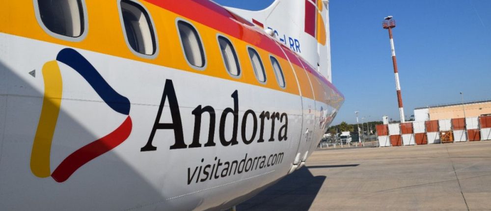 Avió de la ruta d'Andorra d'Air Nostrum / Arxiu